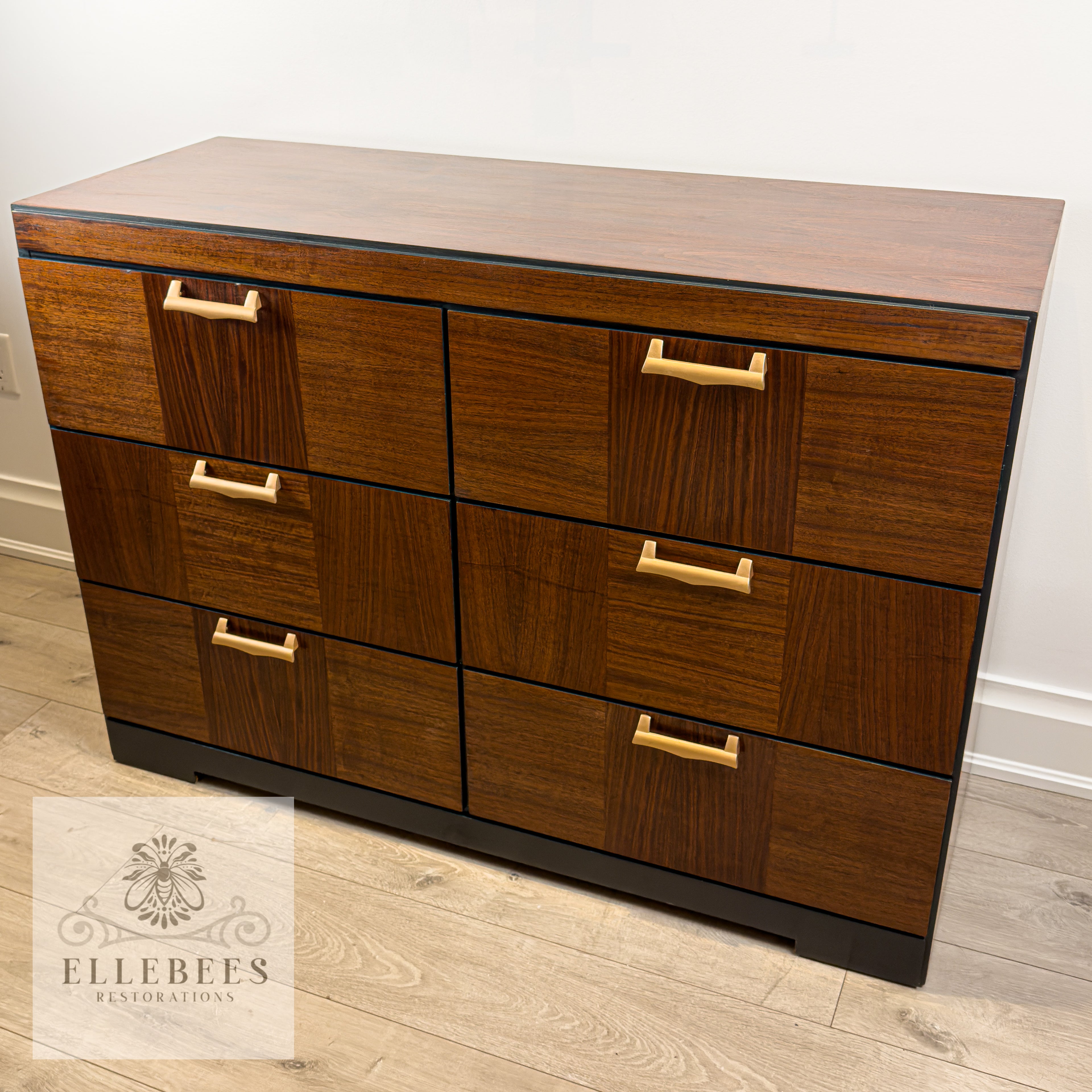 MCM Teak & Walnut Dresser